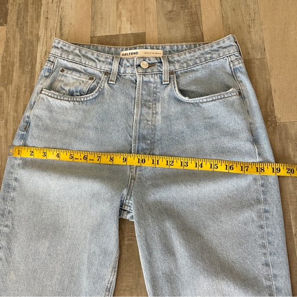 GRLFRND Karolina Carolina High Rise Straight Crop Jean Women's 27 EB - Picture 9 of 14